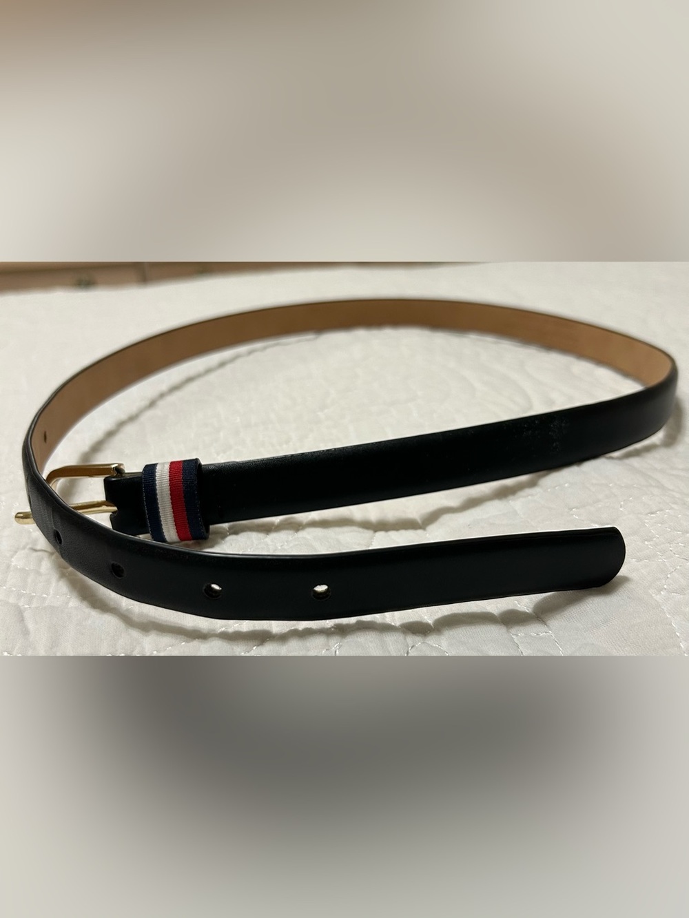 Tommy Hilfiger black Synthetic Leather Belt